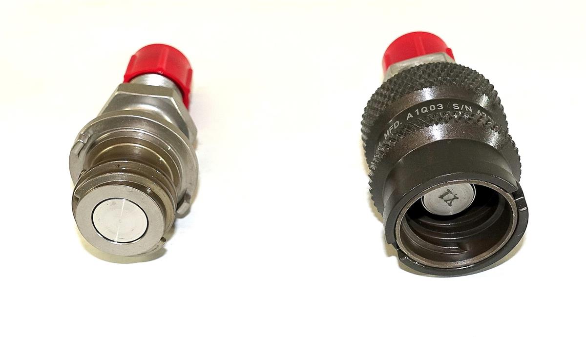 Parker StratoFlex Self Sealing Hydraulic Coupling Assembly